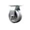 Service Caster 4'' V-Groove Semi Steel Wheel Rigid Caster with Bronze Bearing SCC-20R420-VGBZ - alternate 1